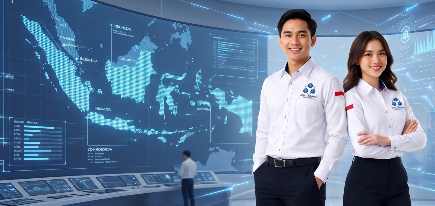 Dashboard digital dan aktivitas teknologi Multi Brand Indonesia